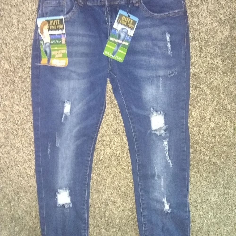 Wax jeans - booty lifting- bought at Fashion Nova